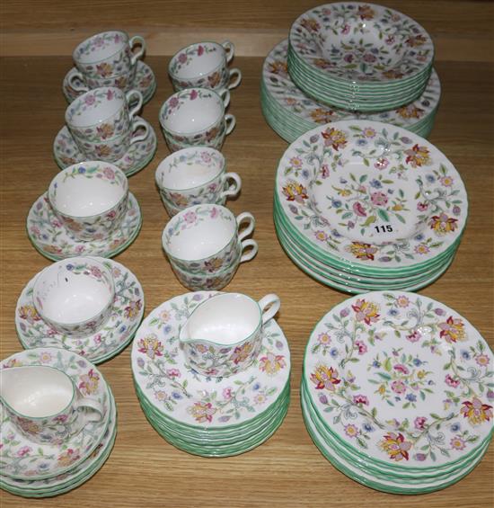 A Minton Hadden Hall part dinner service